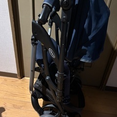 A型　ベビーカー　折りたたみ式　上から覗けますの画像