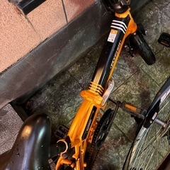 ジャンク　電動折りたたみ自転車　14インチの画像