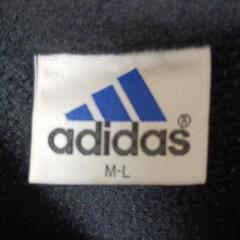 メンズL)Adidasフリース フルジップ ジャケットの画像
