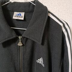 メンズL)Adidasフリース フルジップ ジャケットの画像