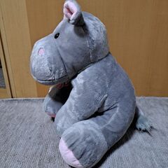 カバのぬいぐるみの画像