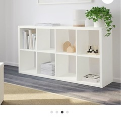 IKEA テレビ台 本棚　の画像