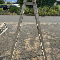 ハセガワ工業製 アルミRE-18 はしご兼用脚立の画像