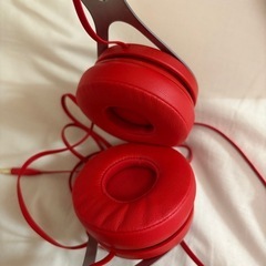 Beats by Dr Dre Beats EP RED ビーツ 有線ヘッドホン　ヘッドフォン　レッド　赤色　箱付きの画像
