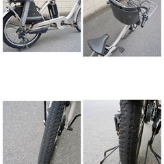 {受付中}🔴⭐️2020⭐🔴電動自転車 ブリヂストン bikke 20インチ 子供乗せ 中古 060907の画像