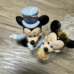 ミッキーミニーウェディングフィギュア/ケーキトッパーの画像