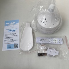 シーリングファンライト　LED 正逆回転　天井照明　タイマー　リモコン付き　小型 E26 diyの画像
