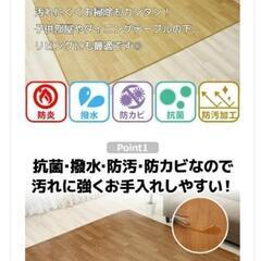 新品　薄手ラグ　プレイマット　ダイニング　子供部屋　の画像