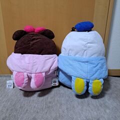 かぶりっこBIGぬいぐるみ　ドナルド・ミニーの画像
