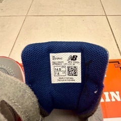 発送可☆武蔵小杉☆新品未使用☆キッズシューズ New Balance 14.5cm 373 グレーの画像