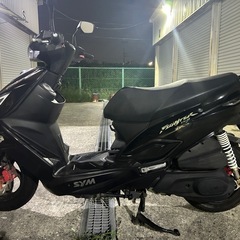 堺市南区発　SYM ファイター１５０ZR 美車 好調　実働　格安　配送可の画像