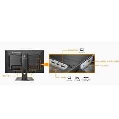 【新品未使用】ゲーミングモニターの画像