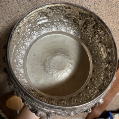 シルバー　容器　入れ物の画像