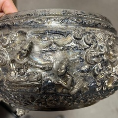 シルバー　容器　入れ物の画像
