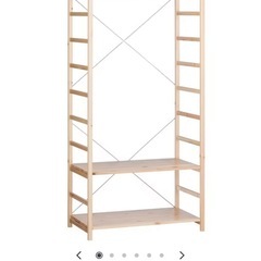 ☆無印良品　ワードローブ　パイン材　布カバー付き☆の画像