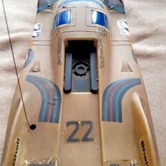 🚓ASAHI ポルシェ ラジコン ジャンク 昭和レトロ 日本製 1970年代 貴重の画像