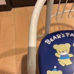 ベビーチェア　マメチェアー　座ると音が鳴る椅子の画像