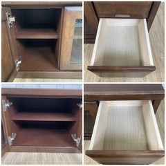 木製　テレビボード　テレビ台の画像