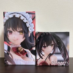 【🉐激安セット🉐】　デート・ア・ライブV  フィギュア 時崎狂三 猫耳メイド ナイトウェア セットの画像