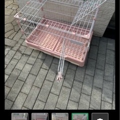 うさぎケージ大型　うさぎ用ケージ　ラビットケージ、小動物に最適！うさぎ用品,ペット用品,ペットグッズ,ウサギ,兎,ペットグッツ,飼育用品,うさぎのカンタンおそうじケージの画像