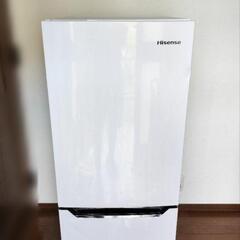 ⑥美品＆おしゃれ＆高年式◆ハイセンス冷凍冷蔵庫150L 配送お手伝い可の画像