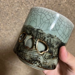 相馬焼 茶器 湯呑 陶器 工芸品 陶磁器 の画像