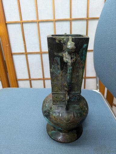 骨董品青銅器 (亀仙人) 本町のインテリア雑貨/小物《置物