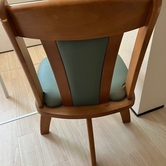 ダイニングチェア　椅子　いす　イス　回転式の画像