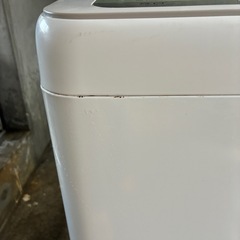 洗濯機中古品の画像