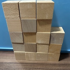 小さな大工さん　積み木セットの画像