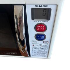 【⭐️全額返金保証⭐️】○ SHARP シャープ　 オーブンレンジ　ホワイト 型番　RE-S5C-Wの画像
