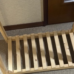 木製ラックの画像