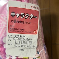 プリキュア🎀お昼寝敷きパッドの画像