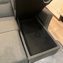 SAKODA  収納付きカウチソファベッドの画像