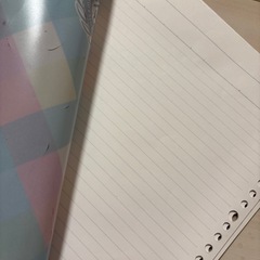 ルーズリーフの画像
