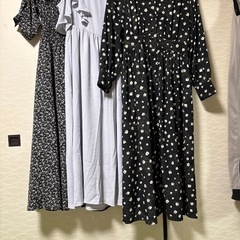 ロングワンピース3枚セットの画像
