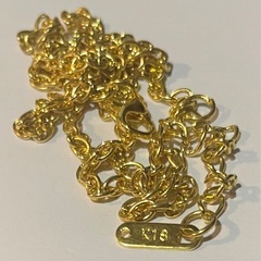 18金 約6g金ネックレス5本まとめ売り K18刻印有 男女兼用 luxury おしゃれ GFの画像