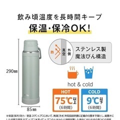 サーモス　水筒　1Lの画像