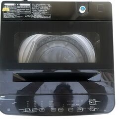 【⭐️全額返金保証⭐️】○【高年式】ニトリ　全自動洗濯機 型番　NT60T1BK 2025年製の画像
