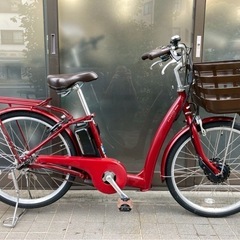 電動自転車 3609 ブリヂストン ラクット 24インチ レッドの画像