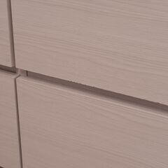 ニトリ　ローチェスト(エレアK 120 WH 3段)の画像