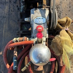 丸山 セット動噴　ディーゼル　MS303 4馬力 ヤンマーエンジン 動力噴霧器 造園　田んぼ　排水　消毒 除草　散水　高圧洗浄　動噴　潅水　防除　給水排水ホース付き　宮崎　　の画像