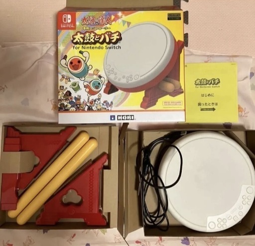 太鼓の達人専用コントローラー 太鼓とバチ for Nintendo Switch