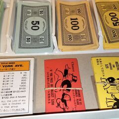 TOMY製 MONOPOLY モノポリー PARKER BROTHERS版 昭和レトロ ボードゲーム  プレミアムもの！の画像