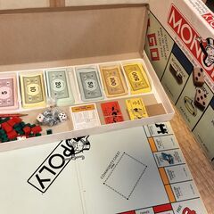 TOMY製 MONOPOLY モノポリー PARKER BROTHERS版 昭和レトロ ボードゲーム  プレミアムもの！の画像