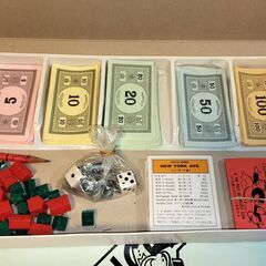 TOMY製 MONOPOLY モノポリー PARKER BROTHERS版 昭和レトロ ボードゲーム  プレミアムもの！の画像
