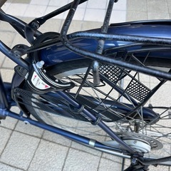 フロマージュ自転車26インチ　　オートライト／前カゴ／ロック(鍵2個)付きの画像