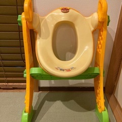  アンパンマン 2WAYステップ付き補助便座の画像
