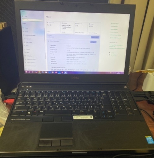 ノートパソコン Dell M4800