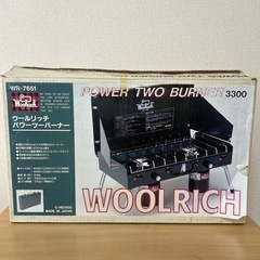 woolrich パワーツーバーナー ガスコンロ アウトドア キャンプの画像